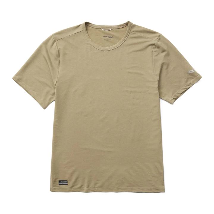 Stopwatch Short Sleeve, Coffee Heather, dynamic