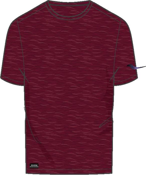 Stopwatch Short Sleeve, Currant Heather, dynamic 1