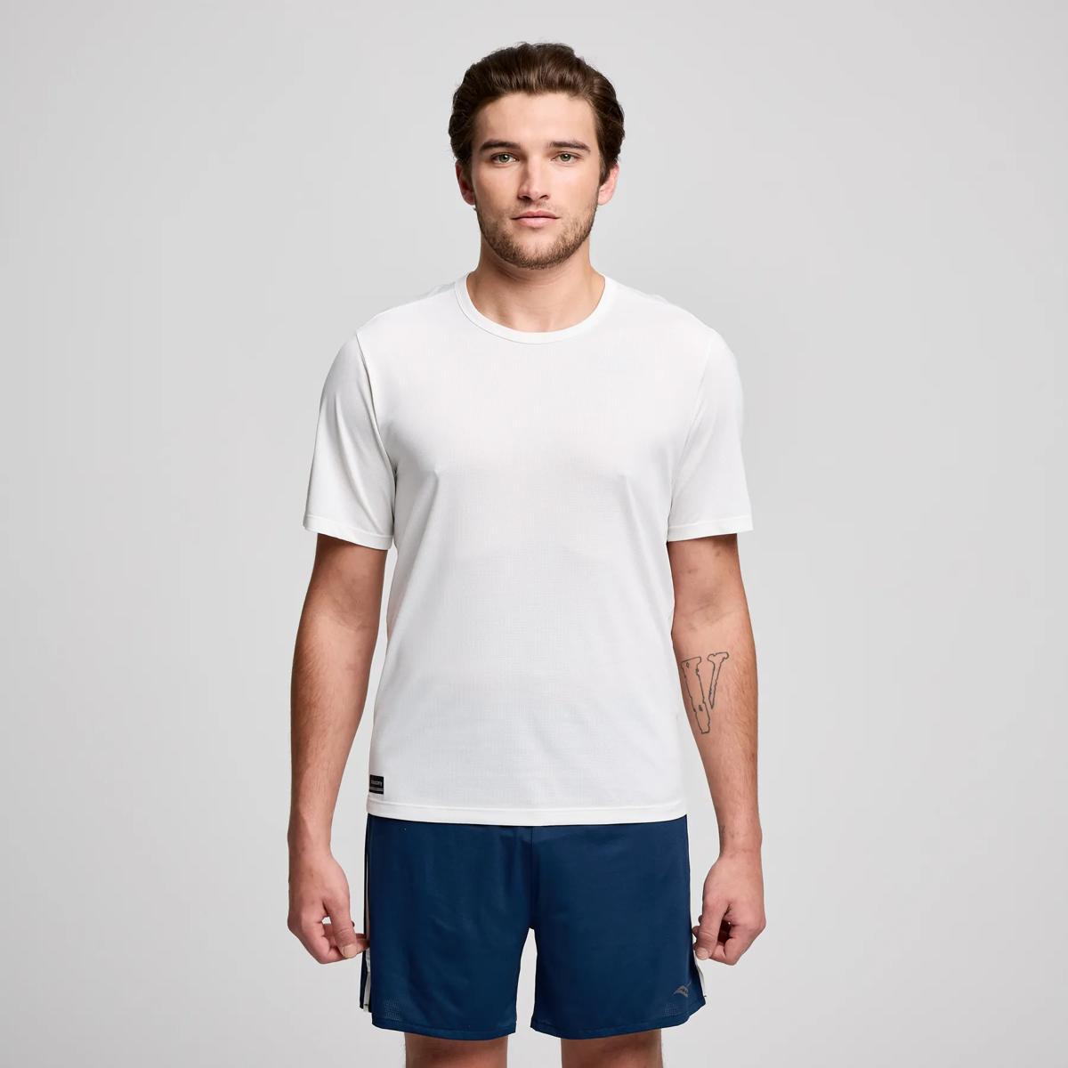 Stopwatch Short Sleeve, White, dynamic 1