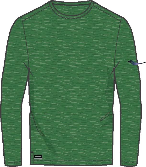 Stopwatch Long Sleeve, Juniper Heather, dynamic 1