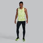 Endorphin Singlet, Sunny Lime Graphic, dynamic 1