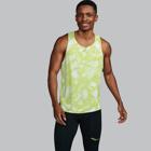 Endorphin Singlet, Sunny Lime Graphic, dynamic 2
