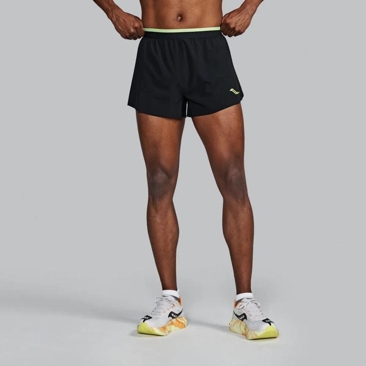 Endorphin Split Short, Black, dynamic