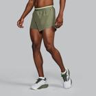 Endorphin Split Short, Olivine, dynamic 3