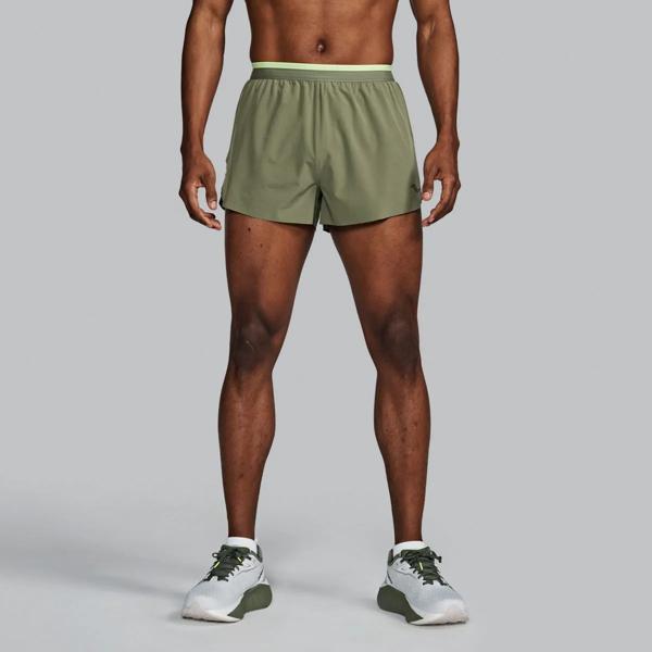 Endorphin Split Short, Olivine, dynamic