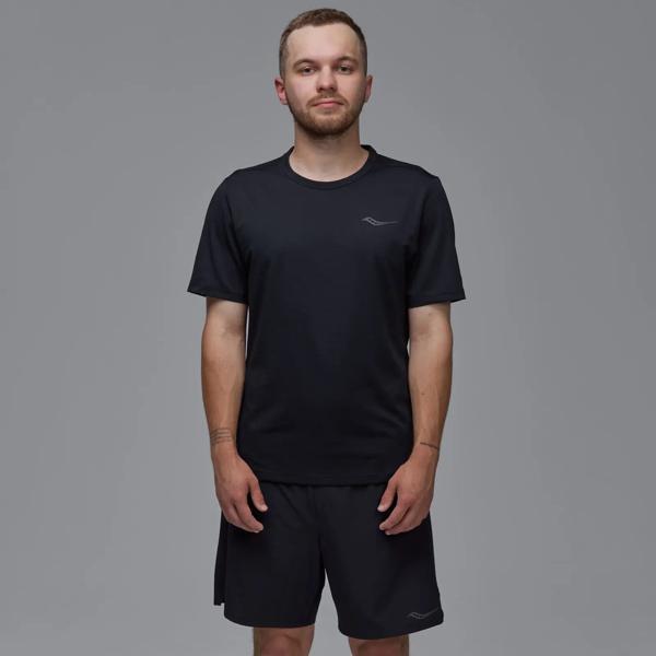 Endorphin Short Sleeve, Black, dynamic