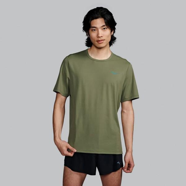 Endorphin Short Sleeve, Olivine, dynamic