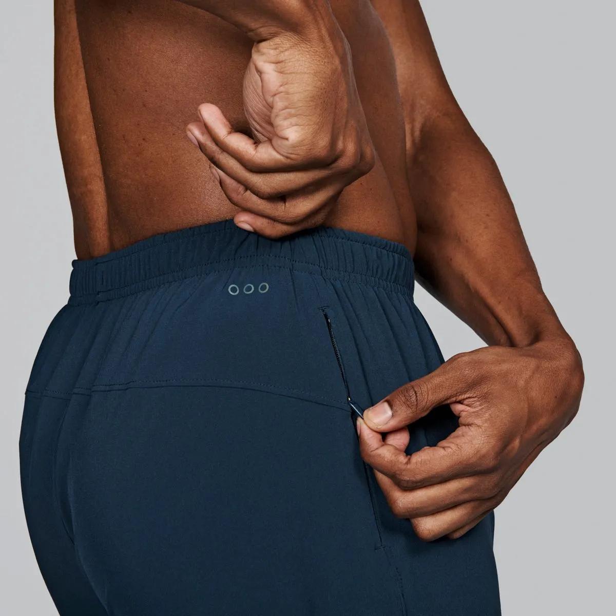 Outpace 5" Short, Blue, dynamic 3