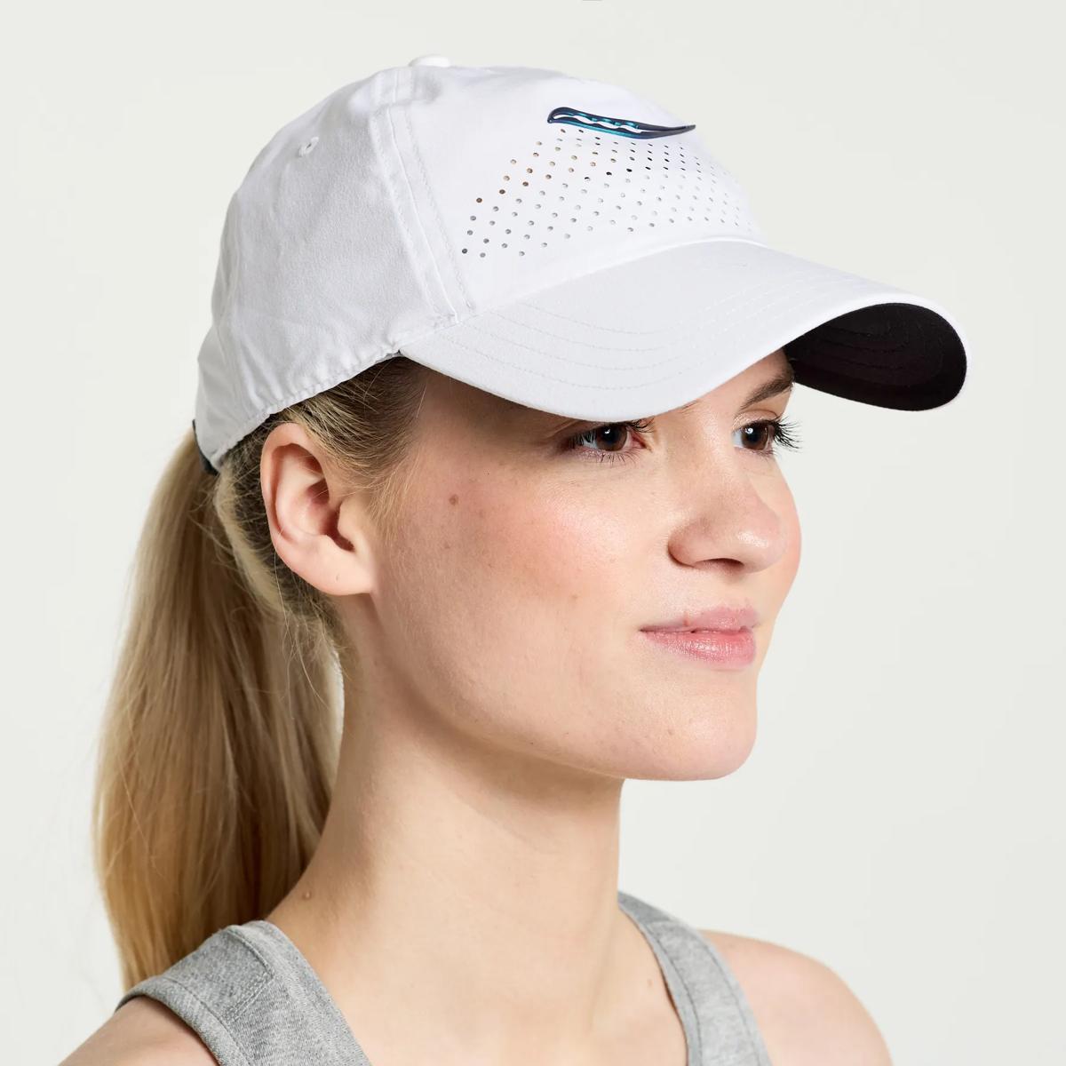 Outpace Petite Hat, White, dynamic 1