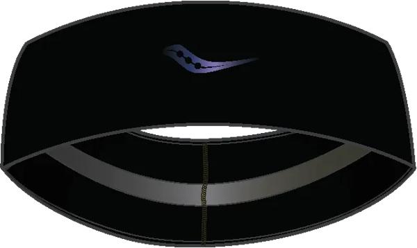 Hurricane Headband, Black, dynamic