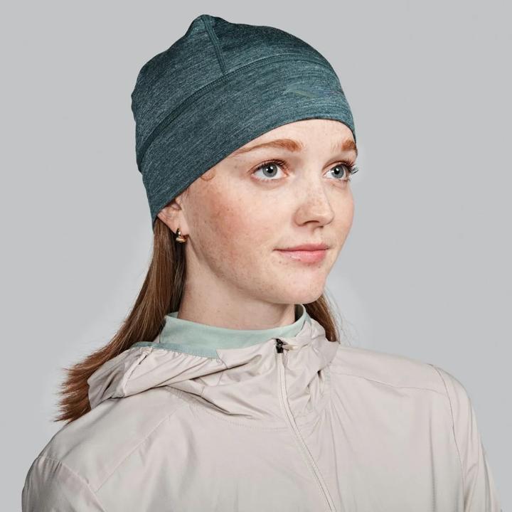 Peregrine Merino Beanie, Pine Heather, dynamic