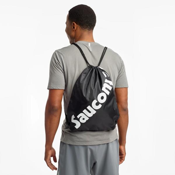 Saucony String Bag, Black, dynamic