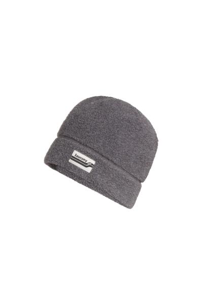 Rested Sherpa Beanie, Black Heather, dynamic