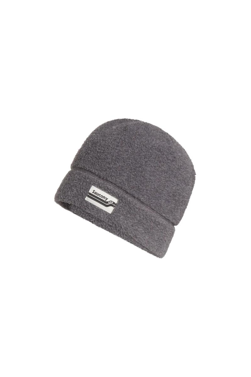 Rested Sherpa Beanie, Black Heather, dynamic 1