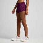 Outpace 2.5" Split Short, Eggplant, dynamic 2