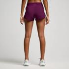 Outpace 2.5" Split Short, Eggplant, dynamic 4