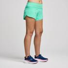 Outpace 2.5" Split Short, Mint, dynamic 3