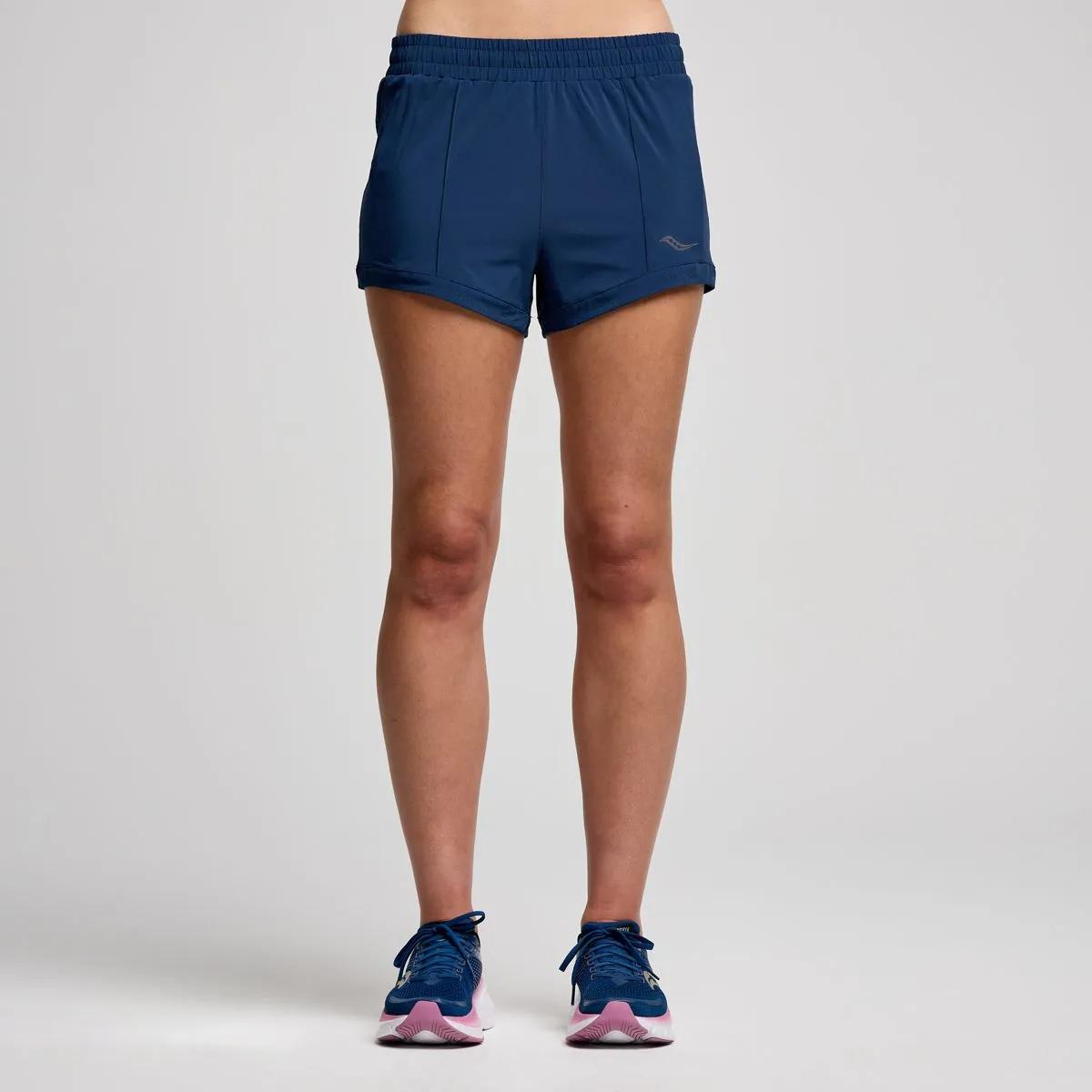 Outpace 3" Short, Navy, dynamic 1