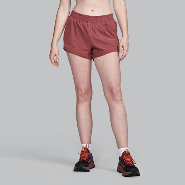 Outpace 3" Short, Terra, dynamic