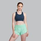 Fortify Bra, Navy Heather, dynamic 1