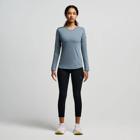 Peregrine Merino Long Sleeve, Mirage Heather, dynamic 3