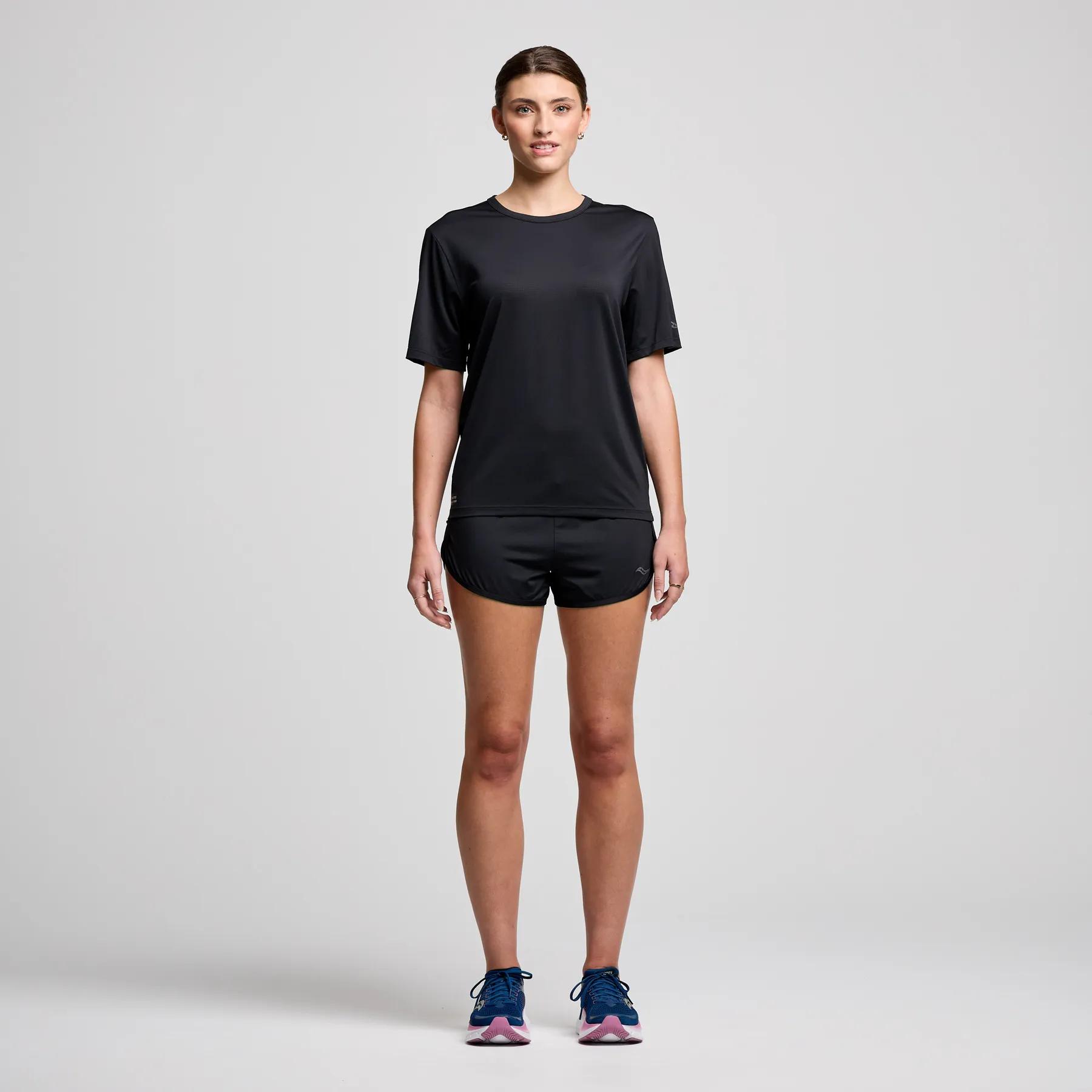 Stopwatch Short Sleeve, Black, dynamic 3