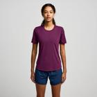 Stopwatch Short Sleeve, Eggplant Heather, dynamic 1