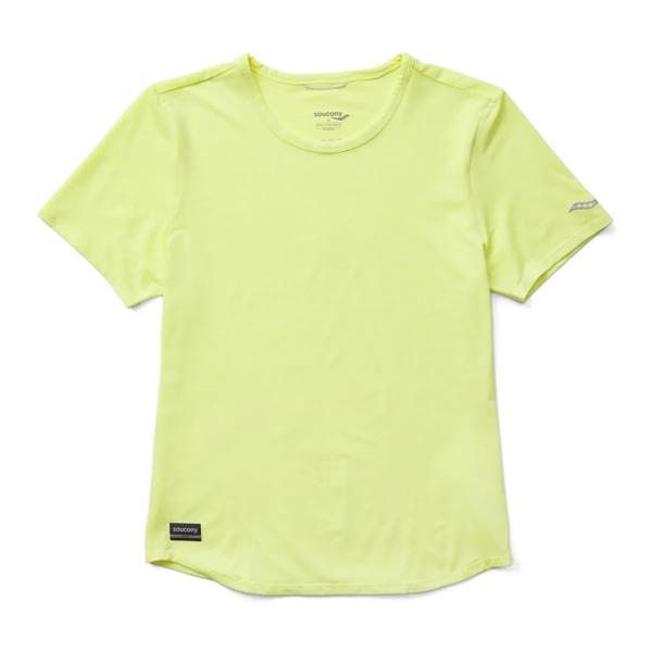 Stopwatch Short Sleeve, Sunny Lime Heather, dynamic