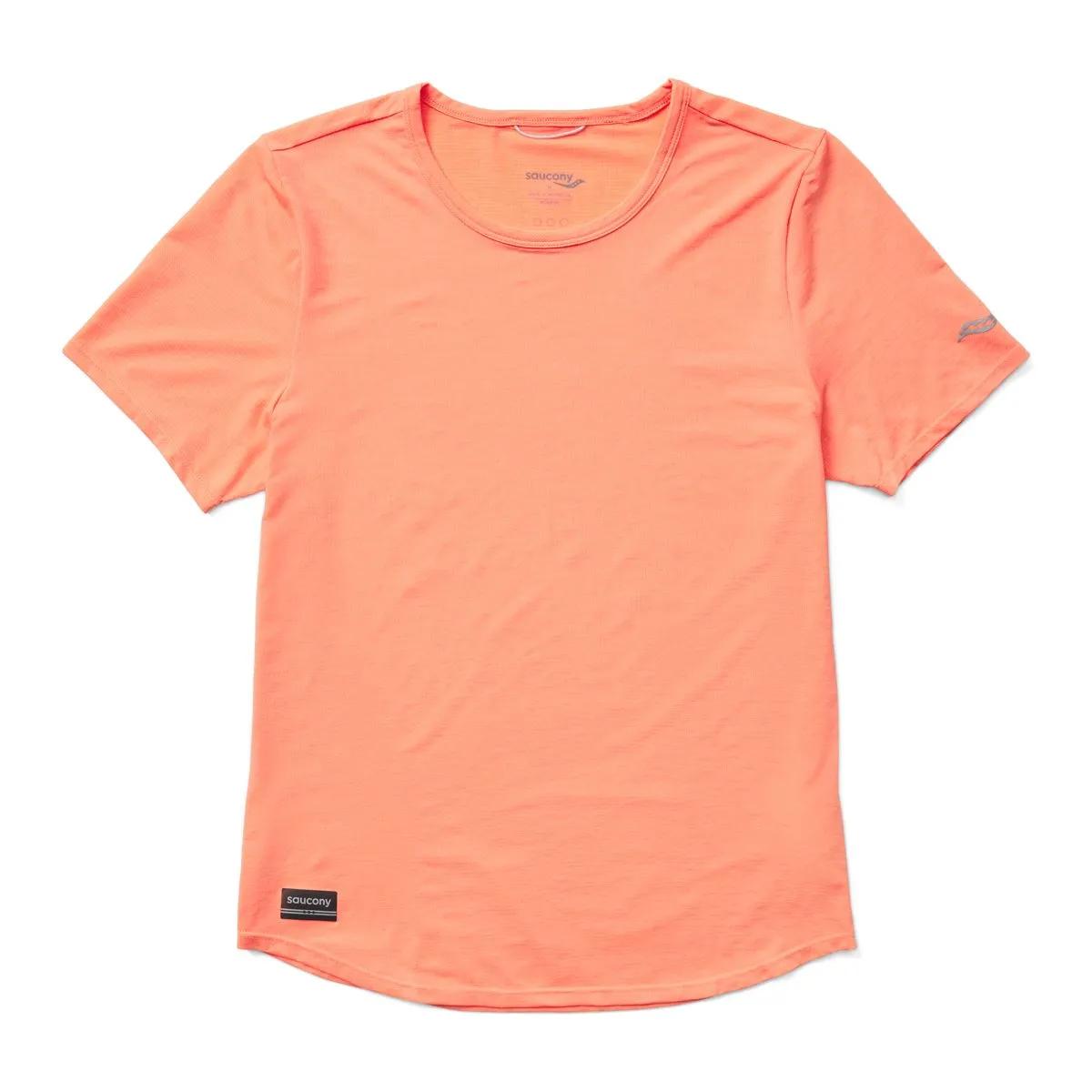 Stopwatch Short Sleeve, Salmon Heather, dynamic 1