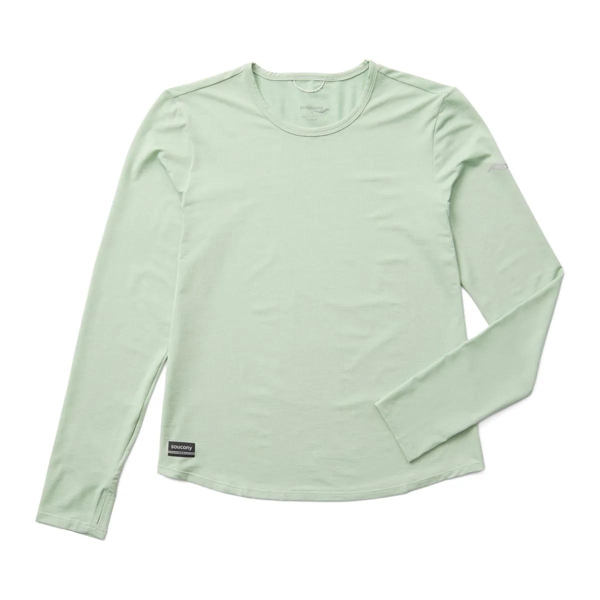 Stopwatch Long Sleeve, Aloe Heather, dynamic 1