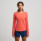 Stopwatch Long Sleeve, Cayenne Heather, dynamic 1