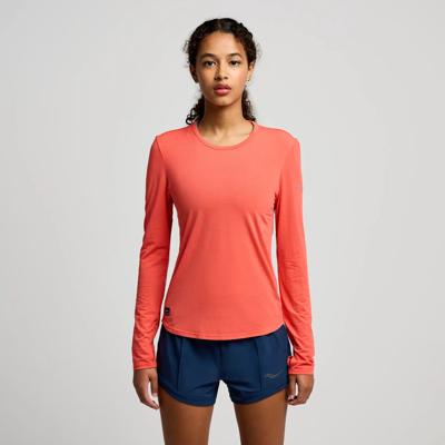 Stopwatch Long Sleeve, Cayenne Heather, dynamic