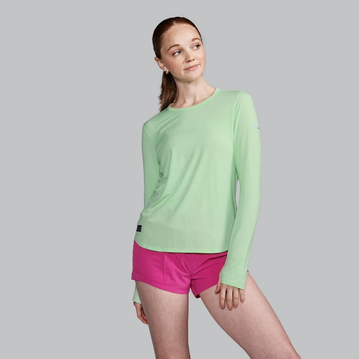 Stopwatch Long Sleeve, Lettuce Heather, dynamic 1