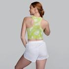 Endorphin Crop Top, Sunny Lime Graphic, dynamic 4