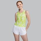 Endorphin Singlet, Sunny Lime Graphic, dynamic 1