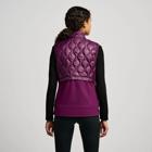 Hurricane Insulated Vest, Eggplant, dynamic 1