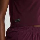 Stopwatch Crop Tank, Eggplant Heather, dynamic 5