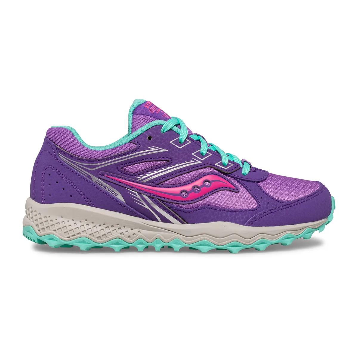 Cohesion TR14 Lace Sneaker, Purple | Pink, dynamic 1