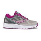 Cohesion 14 Lace Sneaker, Grey | Magenta | Turq, dynamic 1