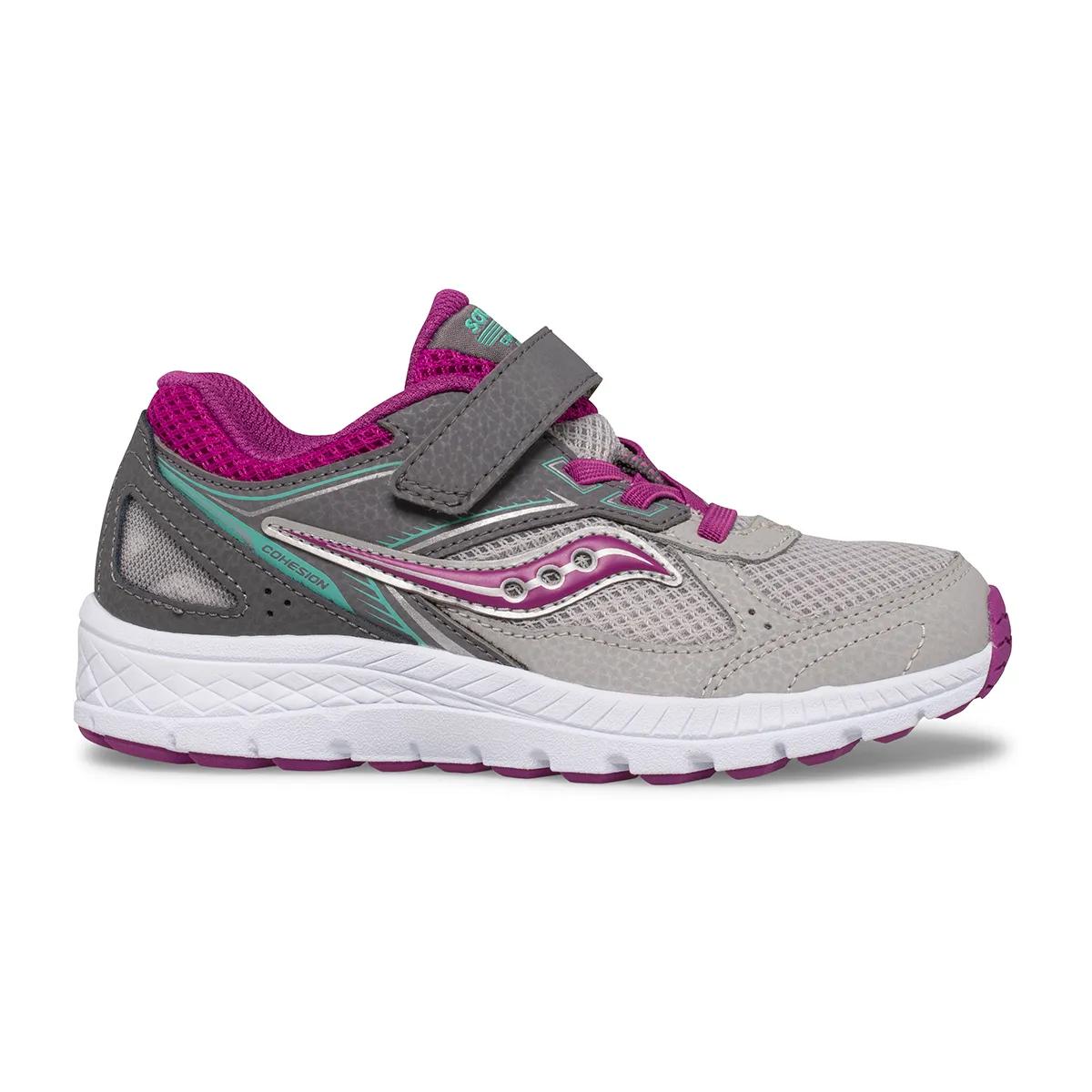 Cohesion 14 A/C Sneaker, Grey | Magenta | Turq, dynamic 1