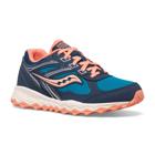 Cohesion TR14 Lace Sneaker, Navy | Teal | Coral, dynamic 2