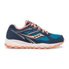 Cohesion TR14 Lace Sneaker, Navy | Teal | Coral, dynamic 1