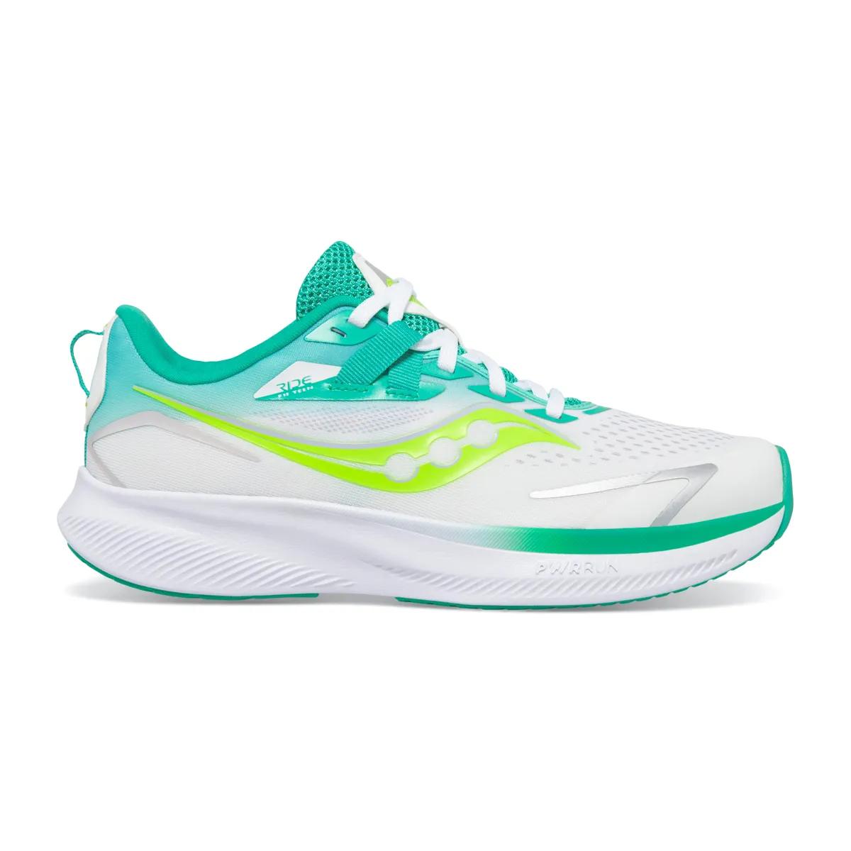 Ride 15 Sneaker, White | Green, dynamic 1