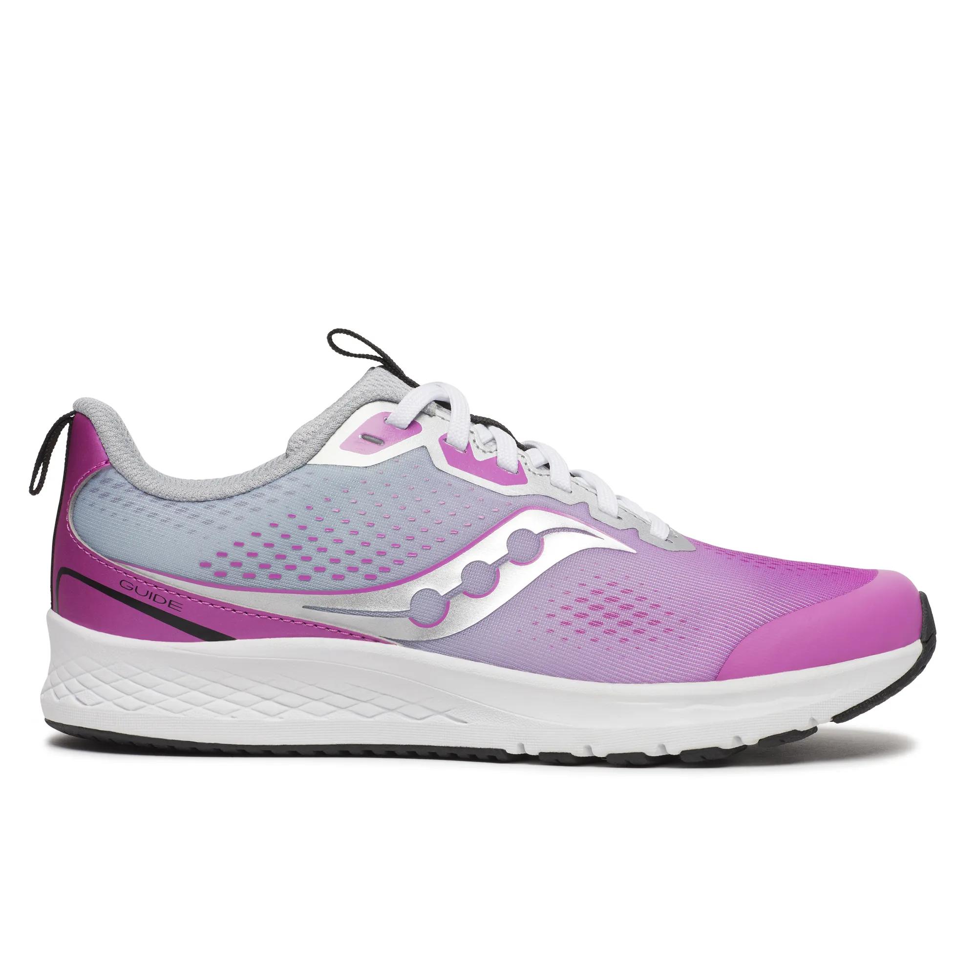 Guide 16 Sneaker, Grey/Berry, dynamic