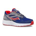 Cohesion 14 Lace Sneaker, Navy | Red, dynamic 2