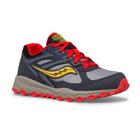 Cohesion TR14 Lace Sneaker, Navy | Grey | Red, dynamic 2