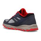 Cohesion TR14 Lace Sneaker, Navy | Grey | Red, dynamic 3