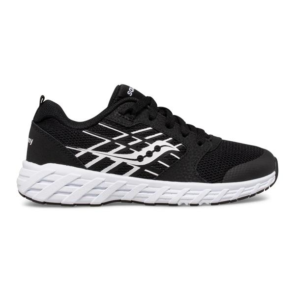 Wind 2.0 Lace Sneaker, Black | White, dynamic