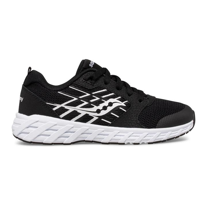 Wind 2.0 Lace Sneaker, Black | White, dynamic