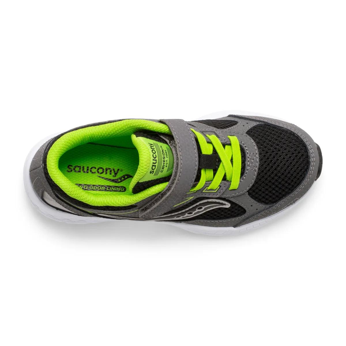 Cohesion 14 A/C Sneaker, Grey | Black | Green, dynamic 5